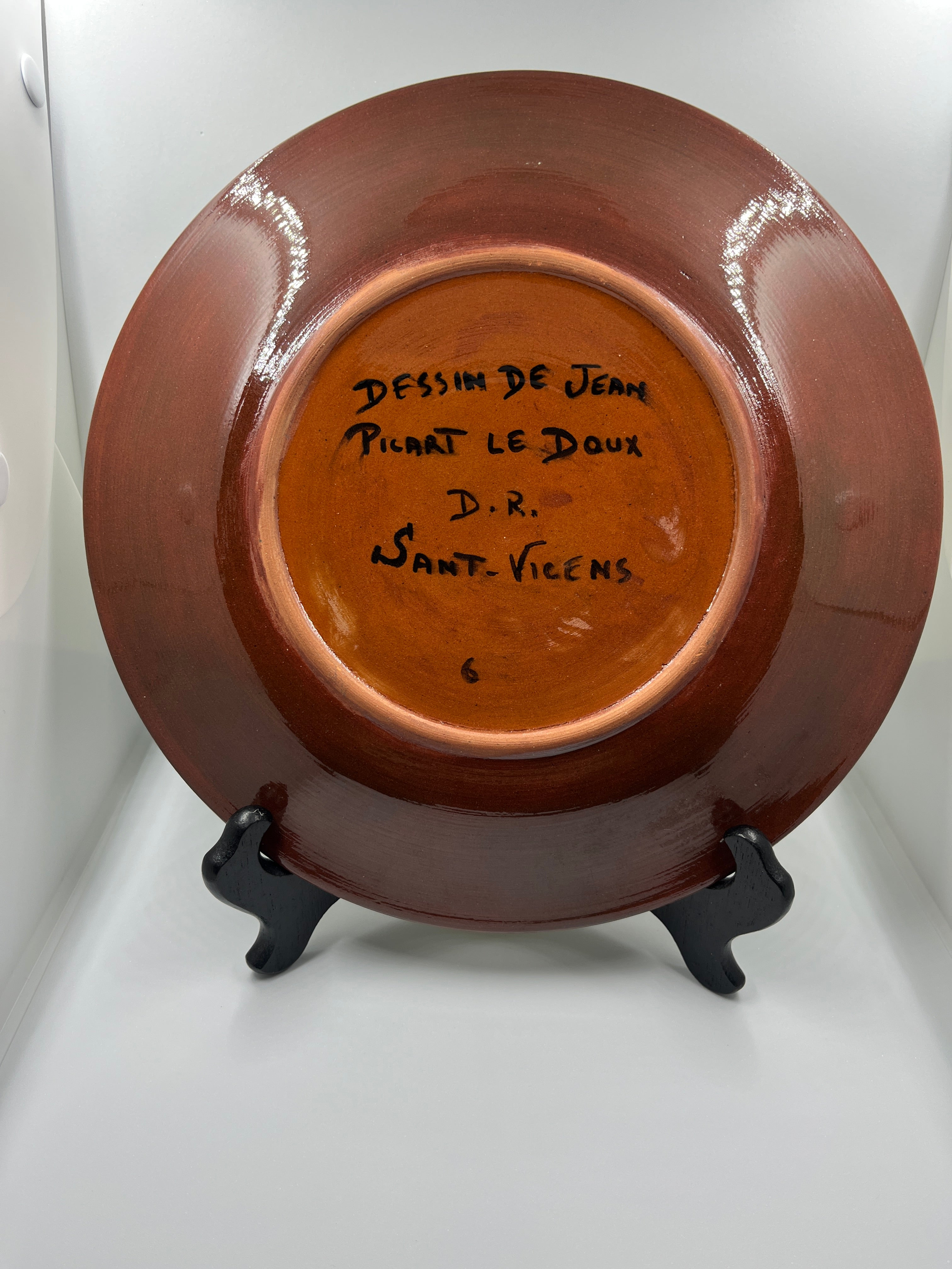 Assiette Jean Picart Ledoux
